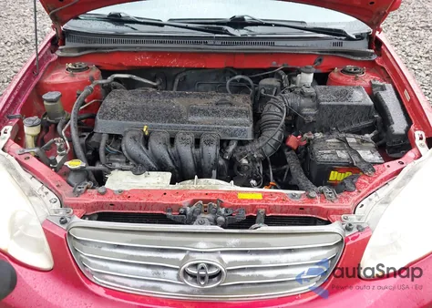 2004 Toyota Corolla S z USA, uszkodzony, nr VIN 2T1BR32E74C260321